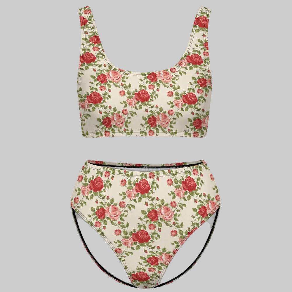 Rose Garden Bikini Set