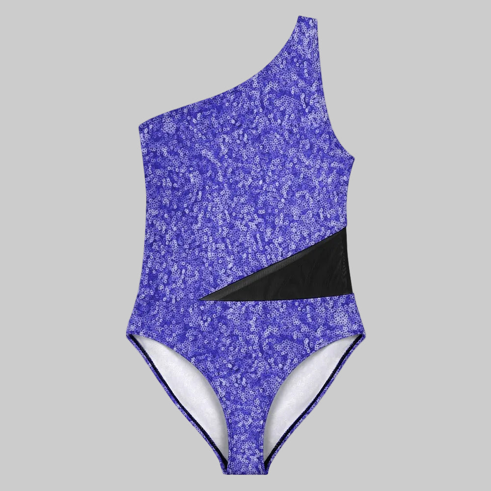 Midnight Mesh One-Piece Swimsuit