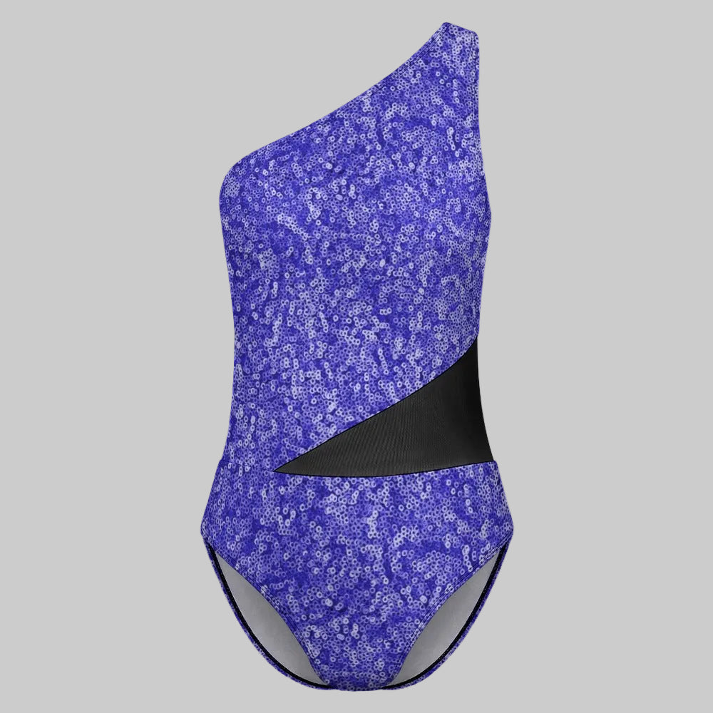 Midnight Mesh One-Piece Swimsuit